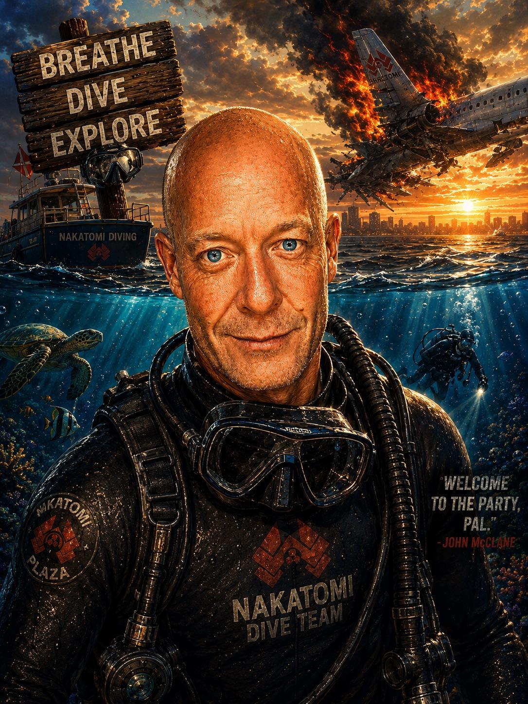 Darren Clawson, PADI Staff Instructor at East Lancs Diving