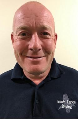 Darren Clawson, PADI Staff Instructor at East Lancs Diving