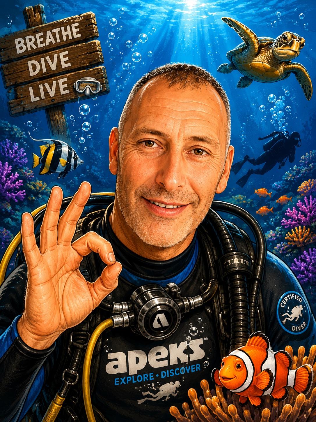 Eddie Thorne, PADI Master Scuba Diver Trainer at East Lancs Diving